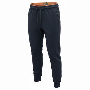 Vintage Men's Abercombie & Fitch Soft Navy Tapered Fit Joggers XXL, Athleisure
